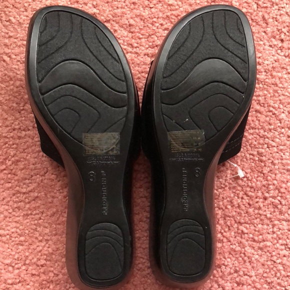 Predictions Black Mary Slide Mule-New-Size 8 - Picture 4 of 6